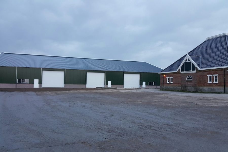 Nieuwbouw van een agrarische bedrijfsruimte in Zwanenburg