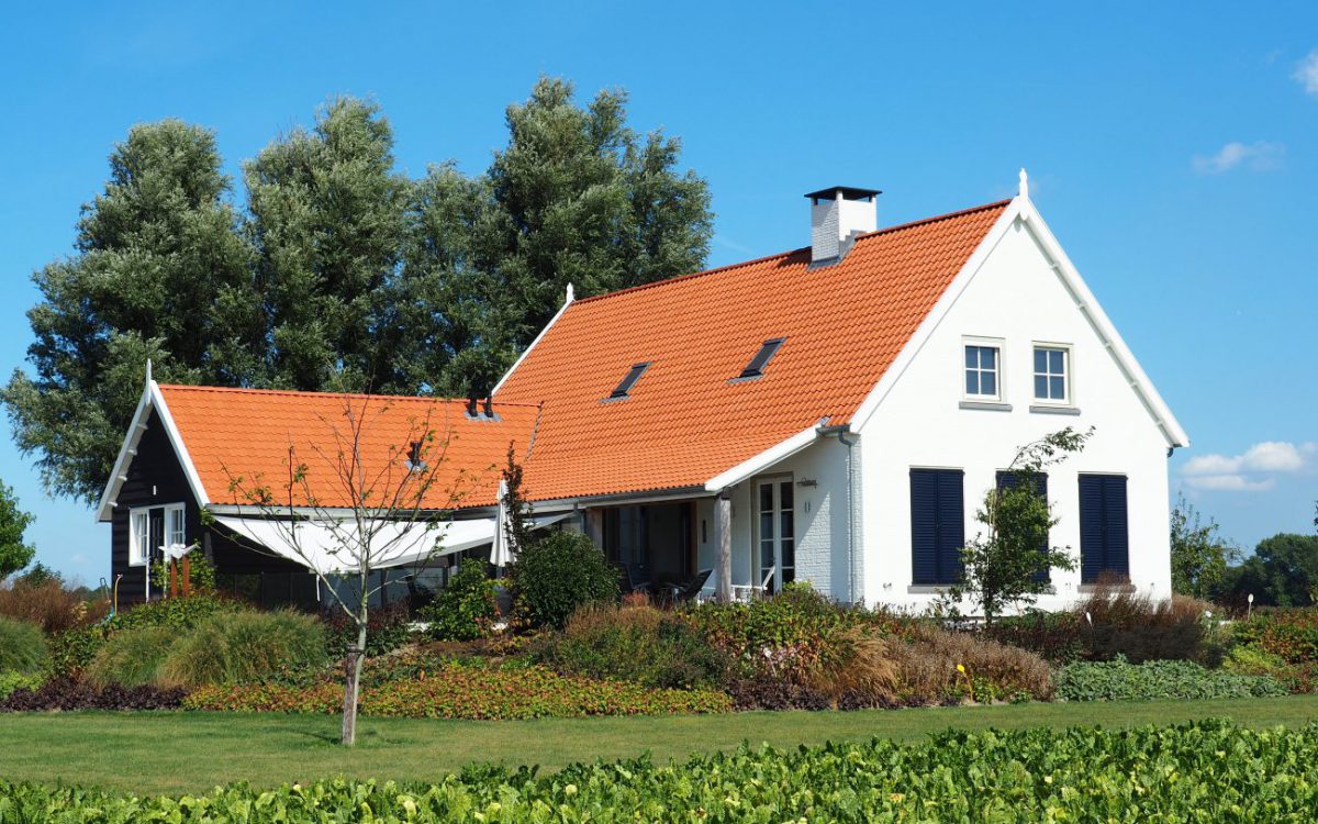 Nieuwbouw van een landelijke woning in Klundert