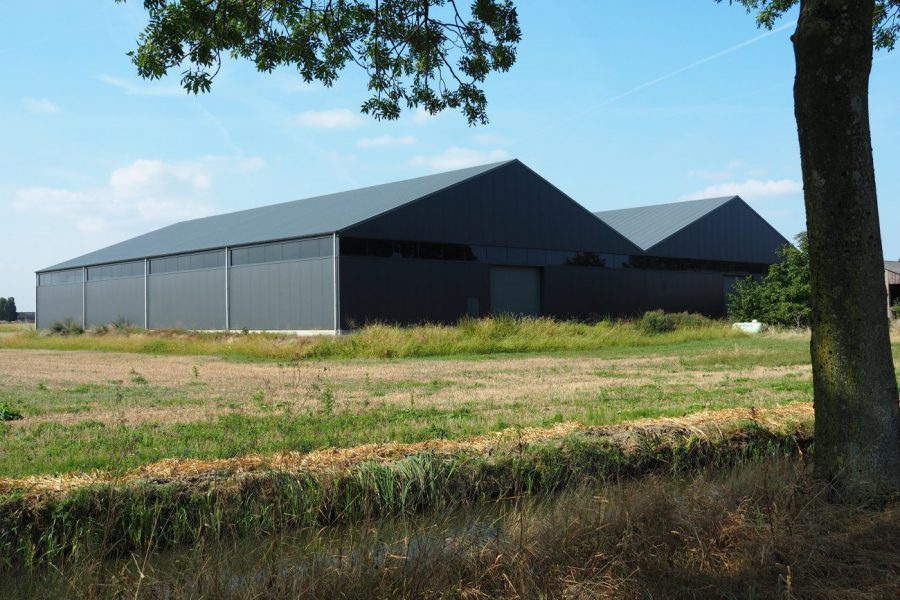 Nieuwbouw van een opslaghal in Rosmalen